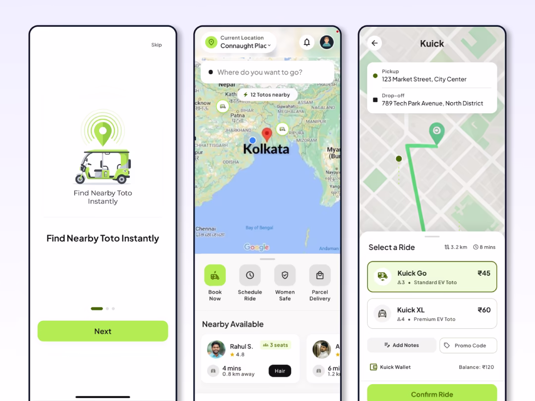 Mobile App Development for EV Hire Near You