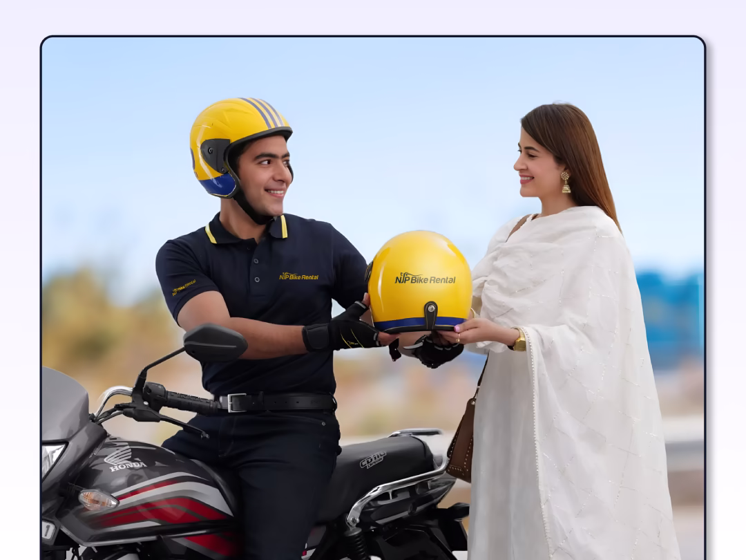 Bike Rental Agency Logo Design India